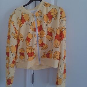 Women's Teen Yellow Winnie the Pooh Jacket